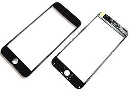 Скло дисплея з рамкою та плівкою OCA Apple iPhone 6S чорна