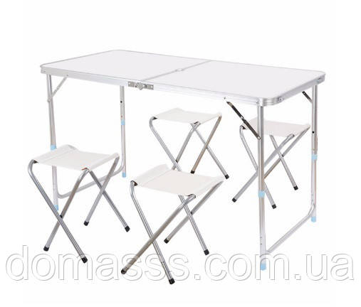 Набір Folding Table 120*60 cm White