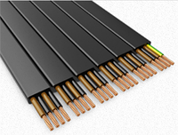 Кабель ліфтової плоский КВПЛ 6х0,75