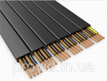 Кабель ліфтової плоский КВПЛУ 24х0,75