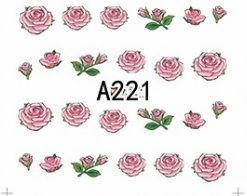 Водные наклейки для ногтей А221