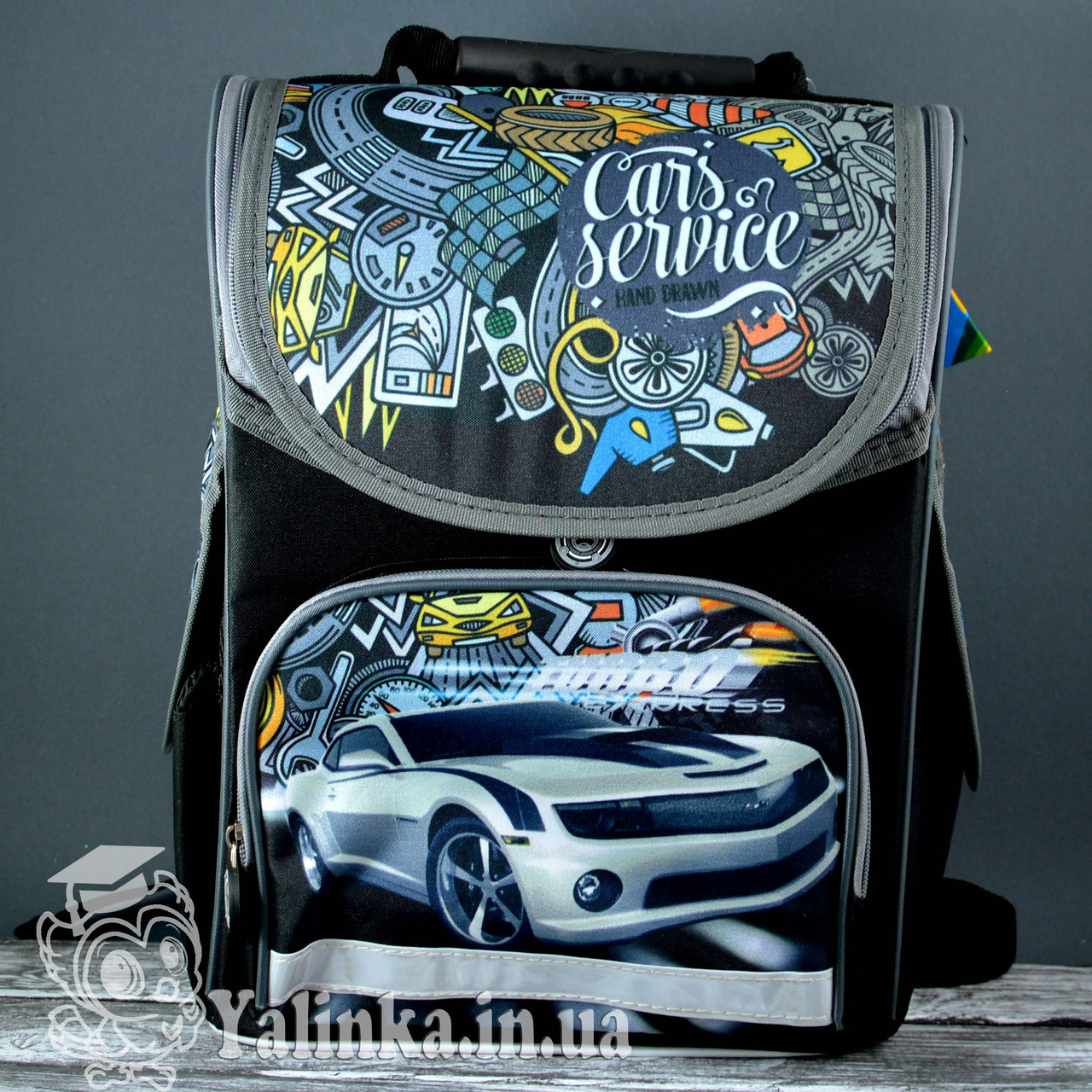 Ранець ортопедичний Smile Car 988319
