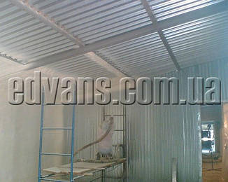 Ізоляція, утеплення каркасних ангорів пінополіуретаном ППУ