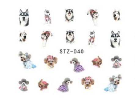 Наклейки для нігтів STZ-040, фото 1