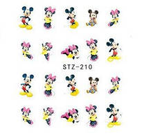 Наклейки для нігтів STZ-210