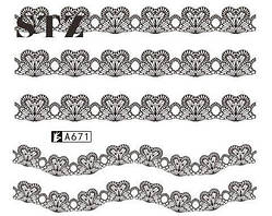 Наклейки для нігтів STZ-310