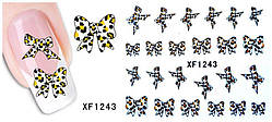 Наклейки для нігтів XF1243