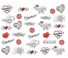 Наклейки для нігтів А548