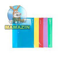 Папка-конверт Economix В5 прозора на кнопці, асорті 23163 G-Rich