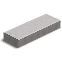 Ступень бетонная прессованная (цвет на сером цементе)
