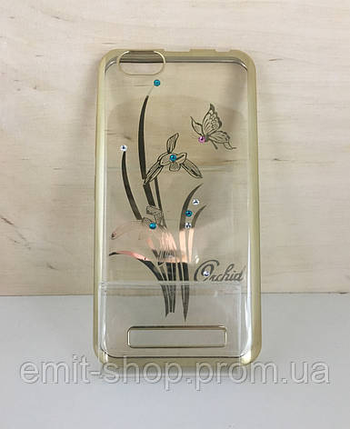 Силіконовий чохол Beckberg для Xiaomi Redmi 4x (Orchid), фото 2