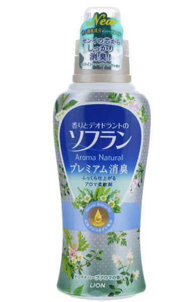 Кондиціонер Lion Soflan Aroma Natural Аромат лугових трав 620 мл (255055)