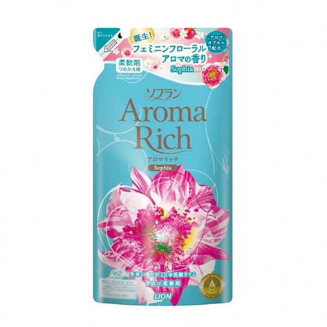 Кондиціонер для білизни з багатим ароматом натуральних олій Lion Aroma Rich "СОФІЯ" 450 мл (248538), фото 1