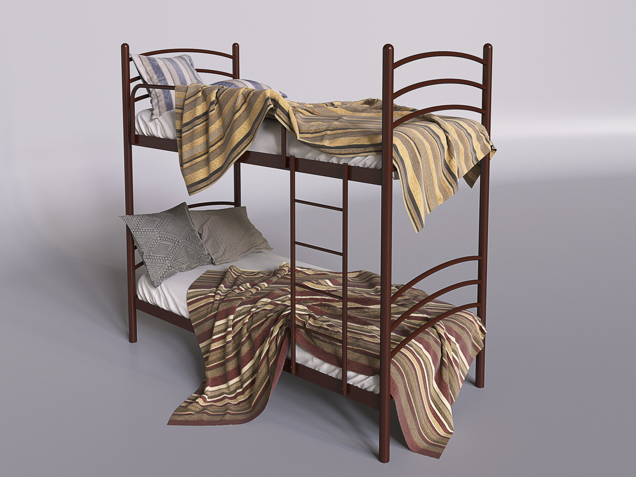 Двох'ярусне ліжко Tenero Маранто 800х1900 мм металева