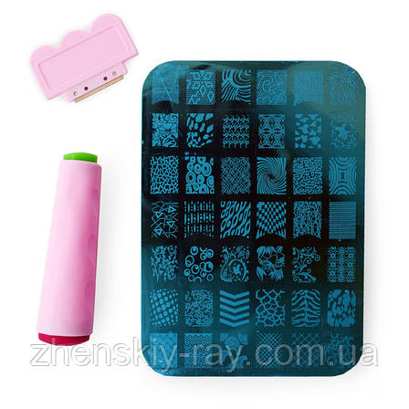 Набір для стемпінгу з великим диском, фото 1