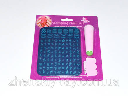 Набір для стемпінгу з великим диском, фото 2