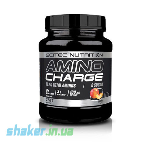 Комплекс амінокислот Scitec Nutrition Amino Charge (570 г) Скайтек аміно Чардж cola