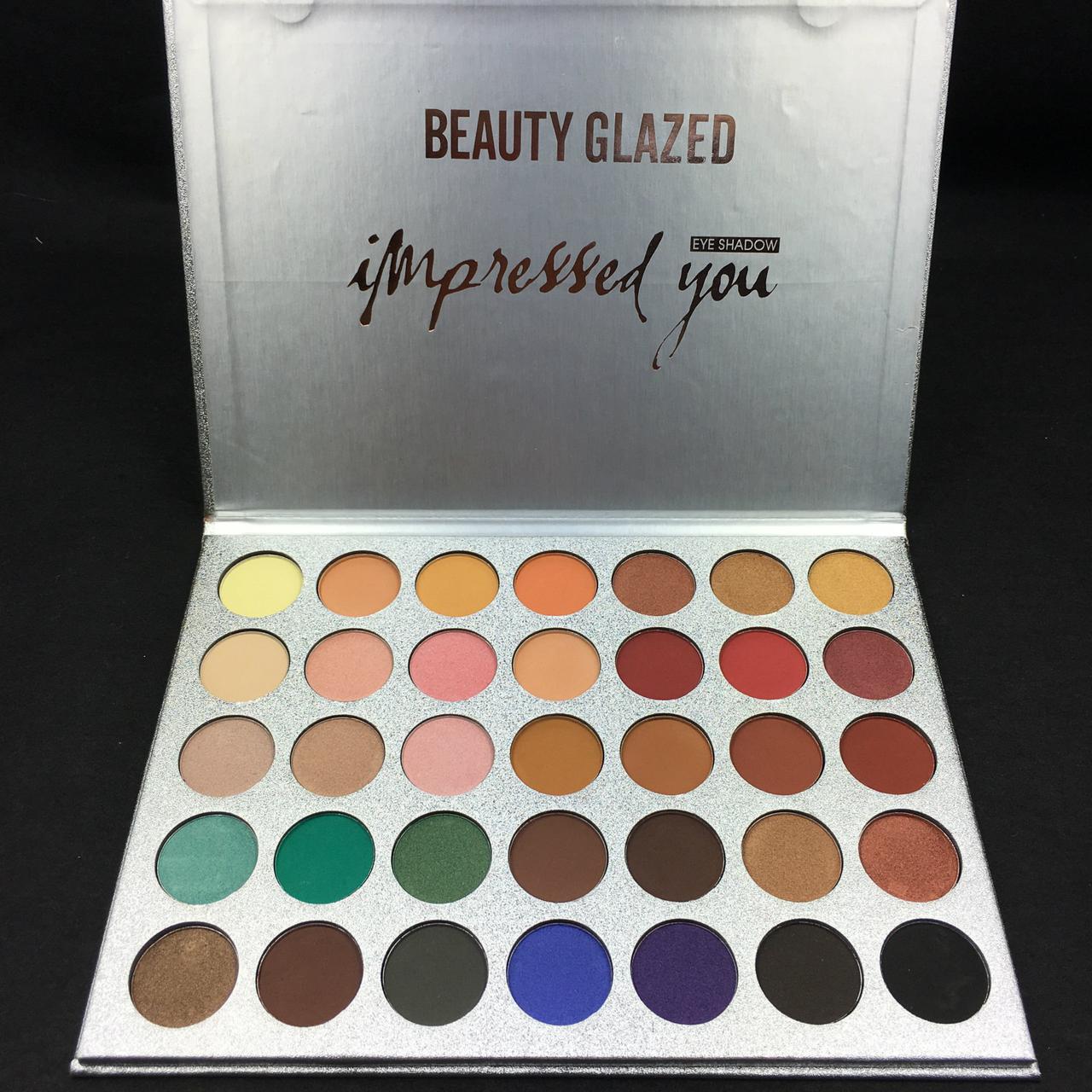 Набір з 35 тіней Beauty glazed impressed you