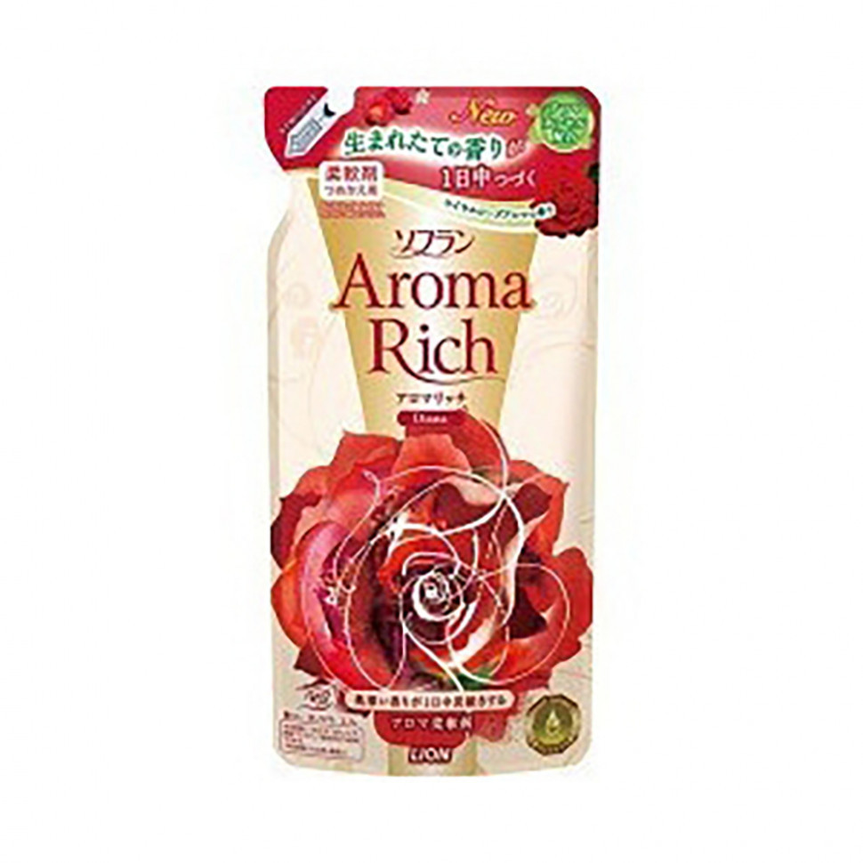 Кондиціонер для білизни LION Soflan Aroma Rich з багатим ароматом натуральних масел "Діана" 430 мл (231721)