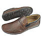 Темно-коричневі чоловічі мокасини Lemar 1315/3 Brown, фото 6