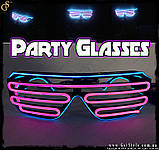 Окуляри, що світяться — "Party Glasses" — дротові, фото 6