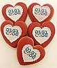 ПРЯНИКІ СЕРДЦІ З ЛОГОТИПОМ, фото 3