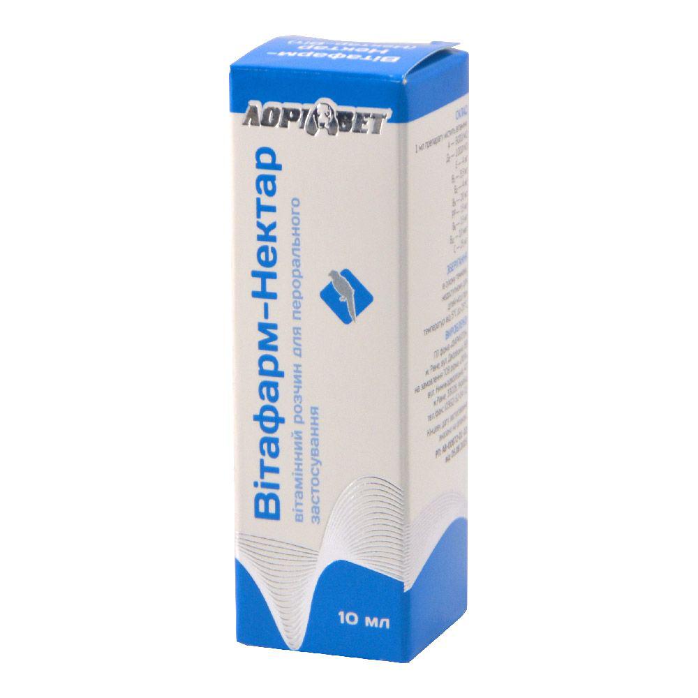 Нектар — мік 15 мл (розчин вітамінів) для птахів і гризунів