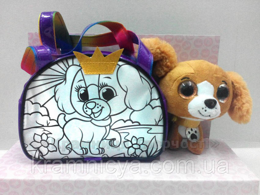 Набір для творчості ROYAL PET'S Elly: сумочка-розмальовка з іграшкою (RP-01-03)