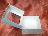 Коробка для тістечок із віконцем 130*130*60, фото 3
