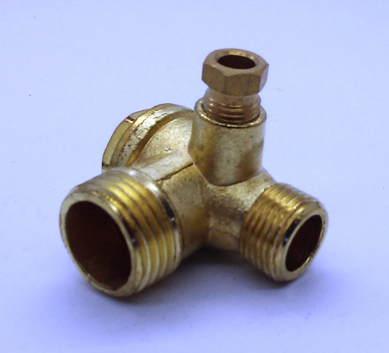 Зворотний клапан з гайкою маленької для компресора, фото 1