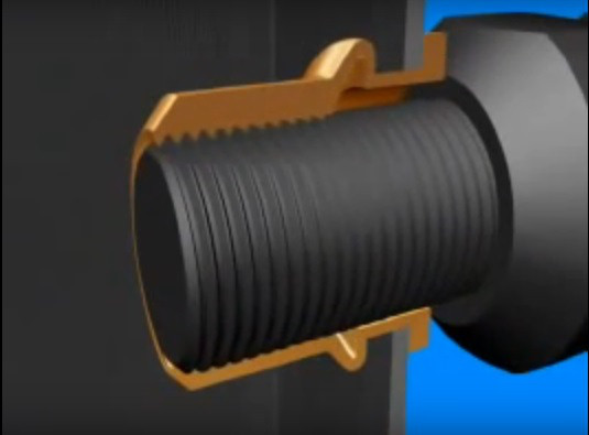 Гайка клепальная - установка 4 Гайка клепальная купити