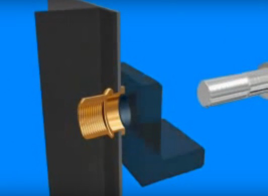 Гайка клепальная - установка 5 Гайка клепальная купити