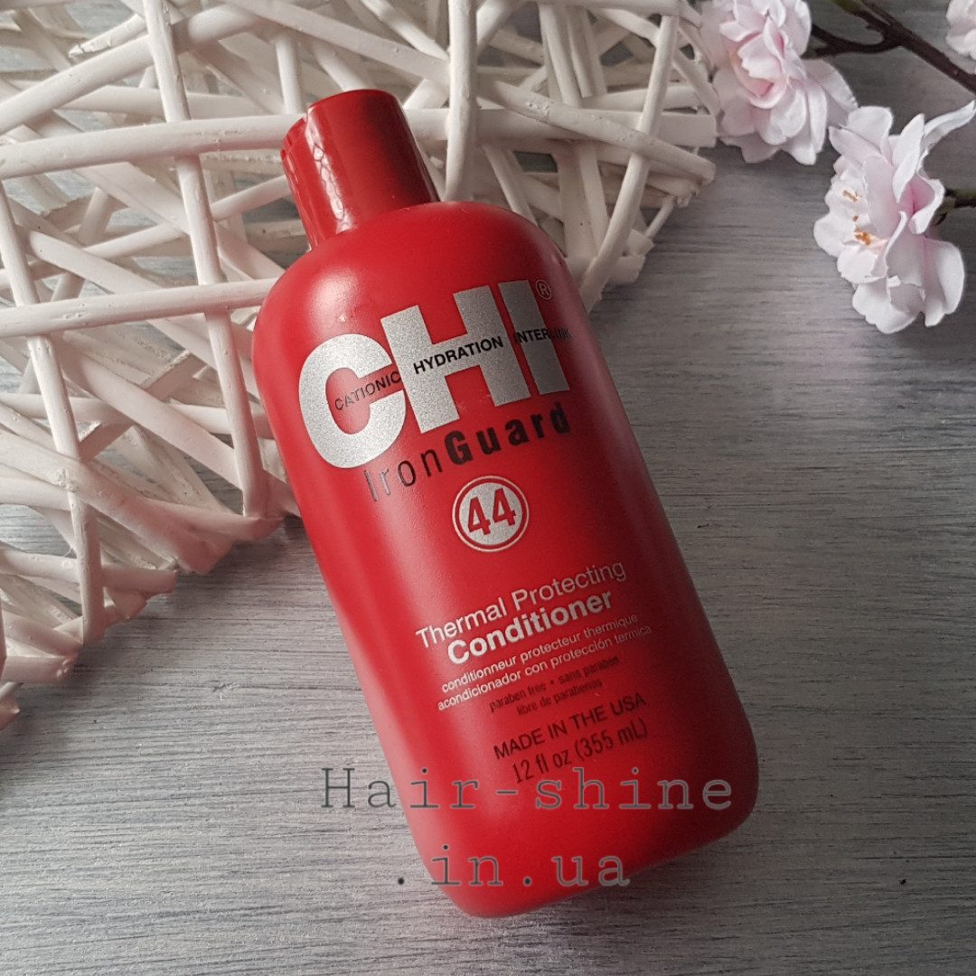 Термозахисний кондиціонер для всіх типів волосся-CHI 44 Iron Guard Thermal Protecting Conditioner 355 мл