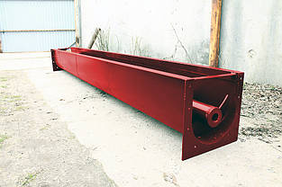 Шнековый транспортер в лотке (желобе) 200 мм, 4 м., фото 2