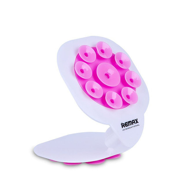 Автомобільна підставка-тримач Remax Octopus Pink, фото 1