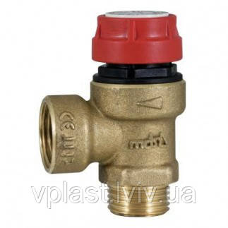 Запобіжний клапан 4 bar RBM ВН 1/2"