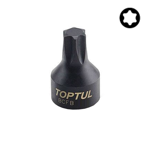 Головка TORX T8 1/4" (цільна) TOPTUL BCFB0808