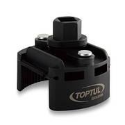 Знімач м/фільтра універсальний 115-140 мм 1/2" або під ключ 24 мм TOPTUL JDCA0114