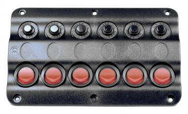 Панель на 6 перемикачів, фото 1