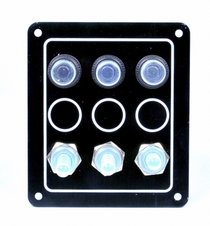 Панель на 3 перемикача, фото 1