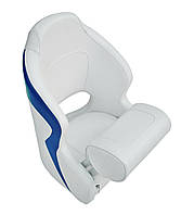 Крісло Flip up з кріпильної пластиною сіро-синє