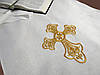 Рушник, рушник для хрещення підангелію, на ікону, з вишивкою золотом., фото 2