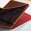 Чоловічий класичний повсякденний гаманець/портмоне Bailini, коричневий, фото 7