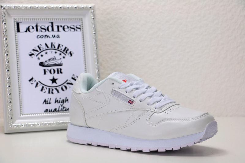 Жіночі кросівки Reebok Classic Leather White