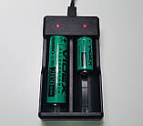Зарядний пристрій Canadd F2, (2x18650, Li-Ion, USB) (2 канали по 1A), фото 4