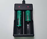 Зарядний пристрій Canadd F2, (2x18650, Li-Ion, USB) (2 канали по 1A), фото 5