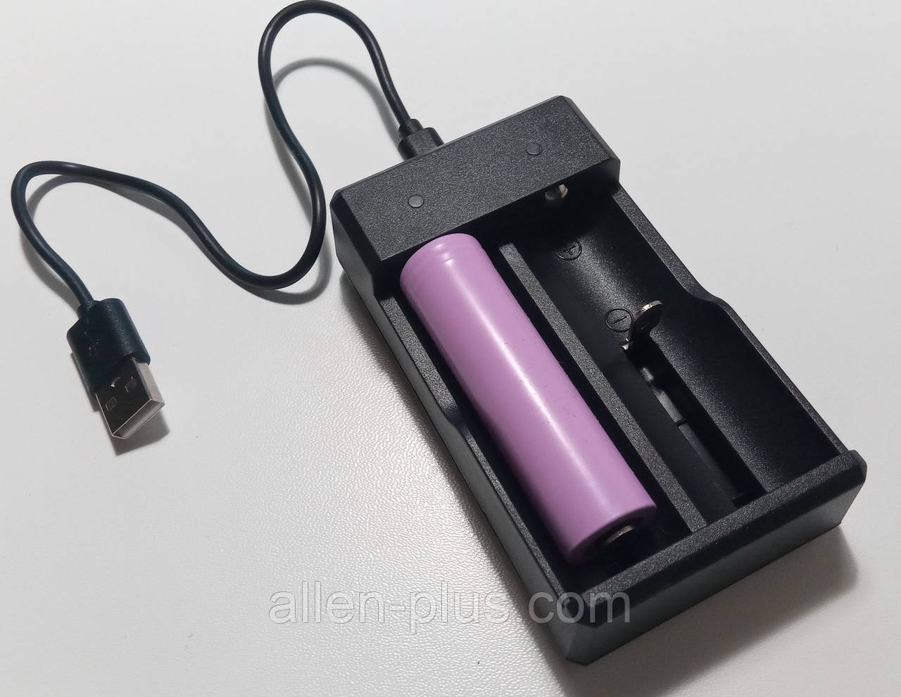 Зарядний пристрій Canadd F2, (2x18650, Li-Ion, USB) (2 канали по 1A)