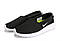 Чоловічі мокасини Nike Roshe One Slip-On Black White, фото 3