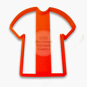 3D-форми для пряників — Вирубка "Футболка" 11 см