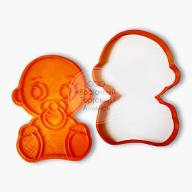 3D-форми для пряників — Вирубка — відбиток "Малюк" 11 см